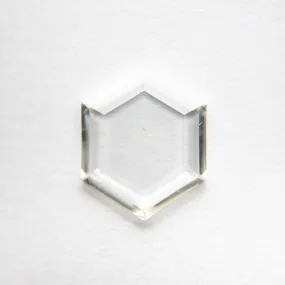 1.02ct 9.42x7.55x1.33mm SI2 L Hexagon Portrait Cut 18878-03