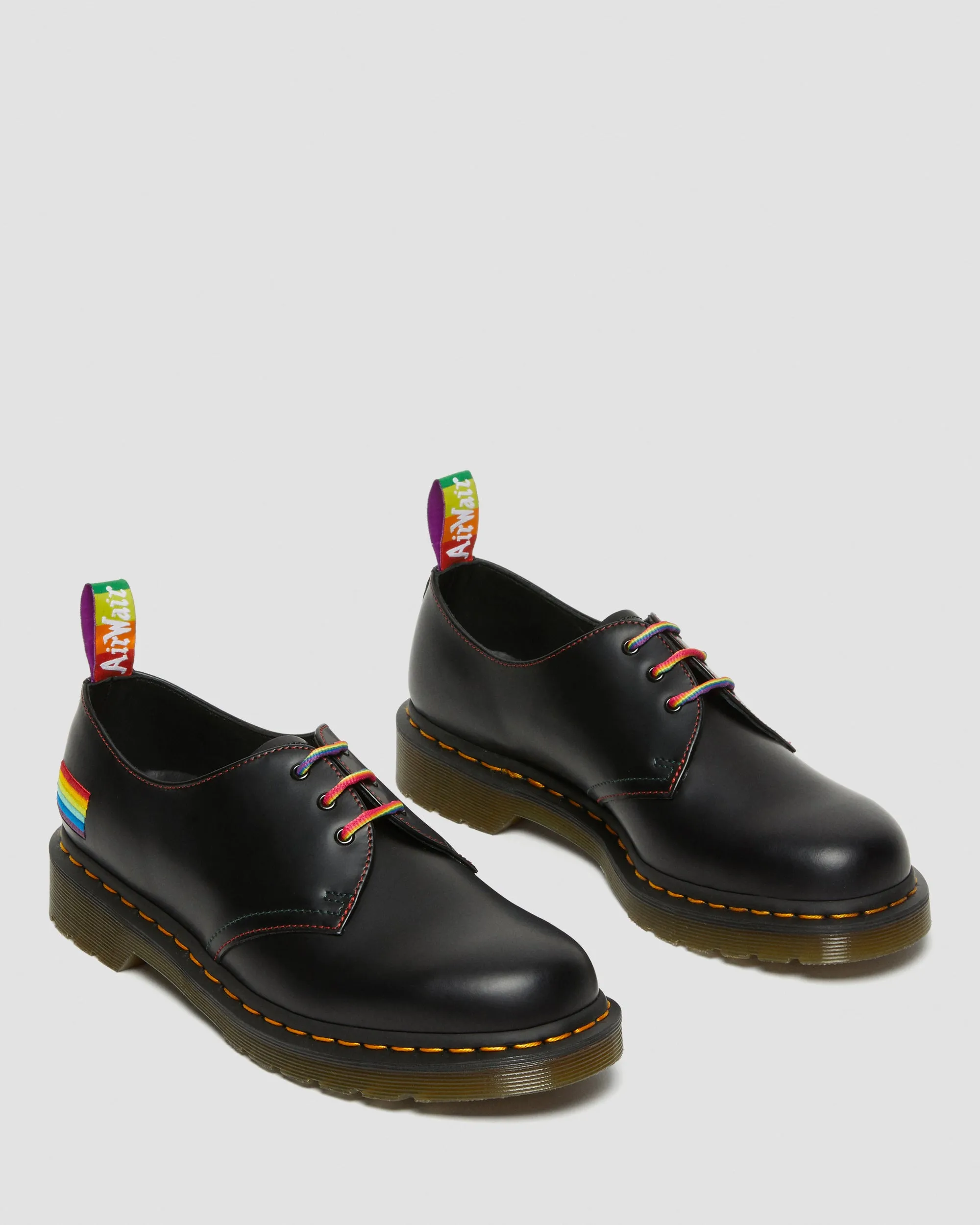 1461 FOR PRIDE BLACK SMOOTH OXFORD