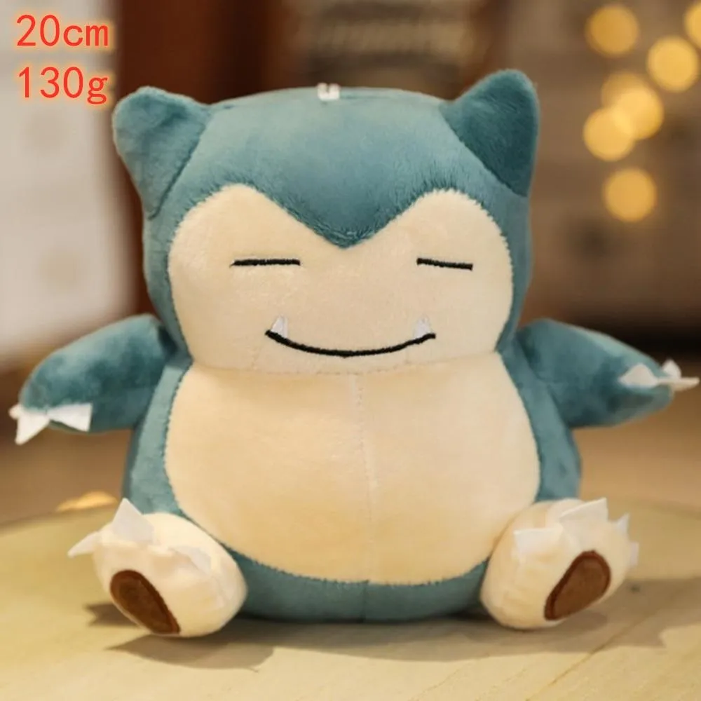 20 styles Anime pokemon image toys plush doll pikachu plush toys Charmander Squirtle Bulbasaur Jigglypuffs Eevee Snorlax Baby gi