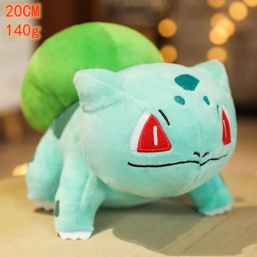 20 styles Anime pokemon image toys plush doll pikachu plush toys Charmander Squirtle Bulbasaur Jigglypuffs Eevee Snorlax Baby gi