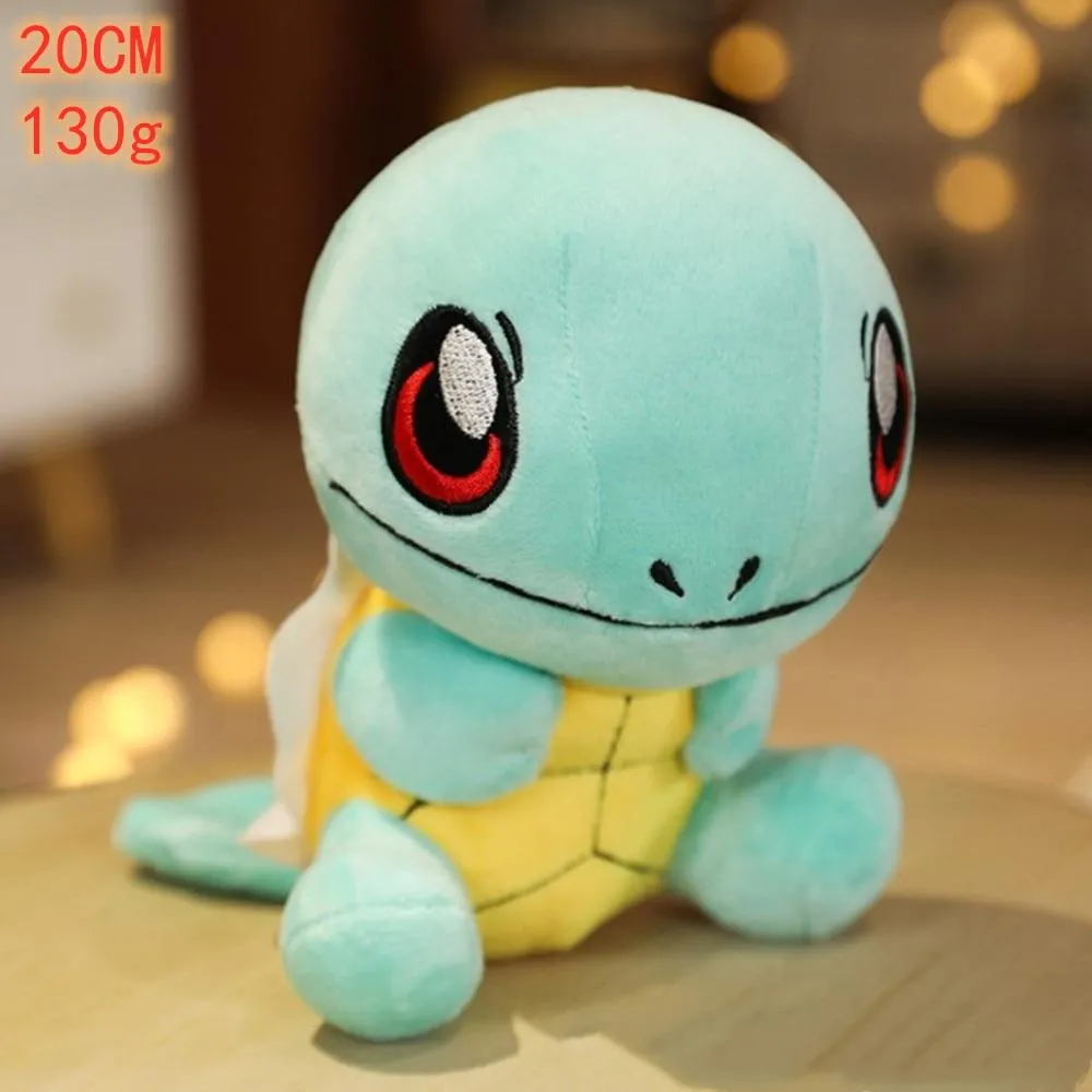 20 styles Anime pokemon image toys plush doll pikachu plush toys Charmander Squirtle Bulbasaur Jigglypuffs Eevee Snorlax Baby gi