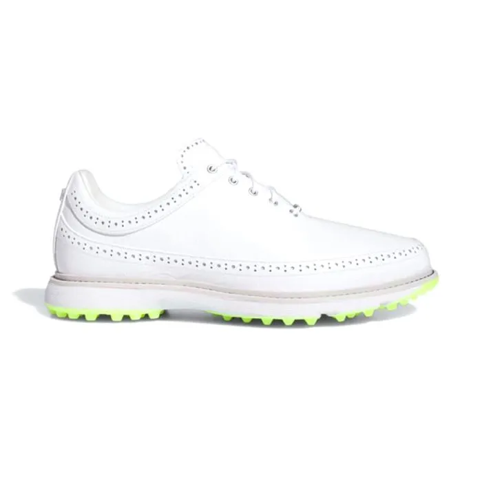 ADIDAS Unisex MC80 MD Spikeless Golf Shoes - Cloud White/Matte Silver