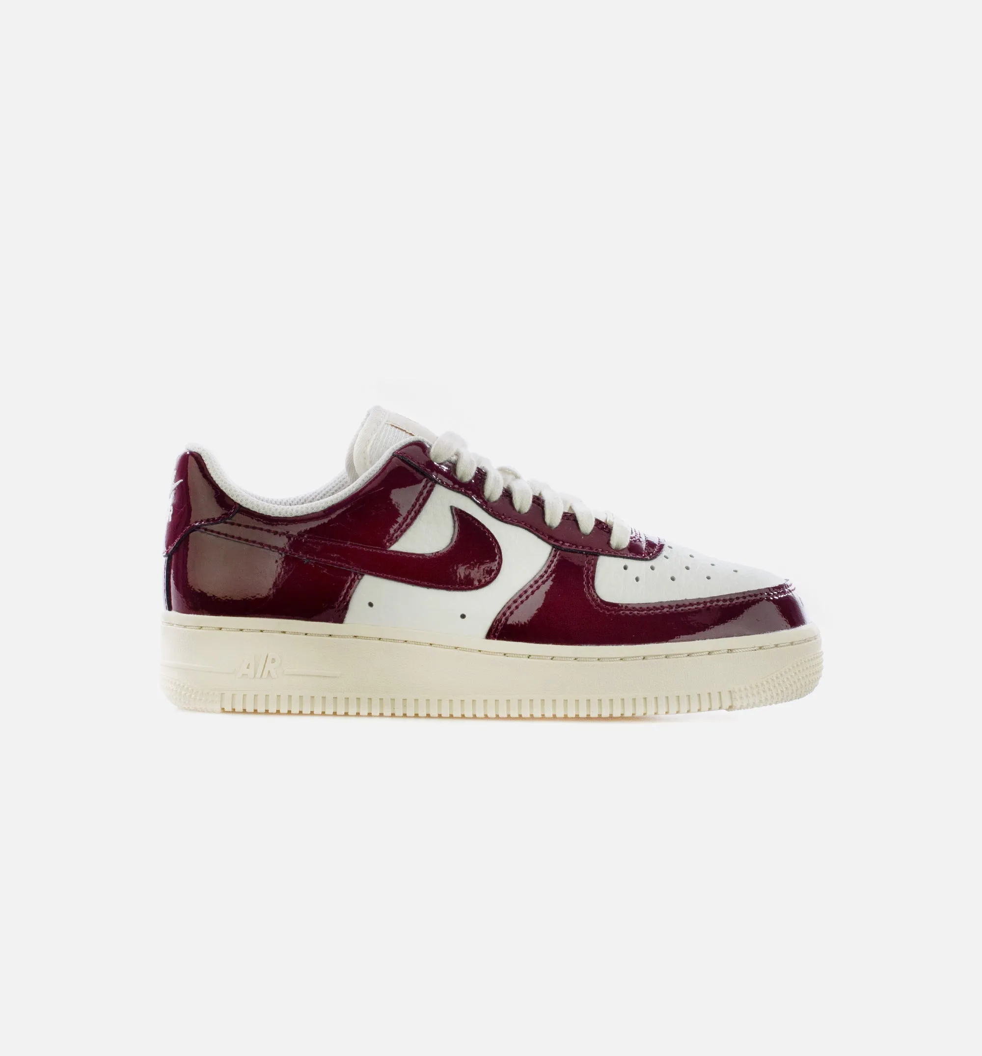 Air Force 1 Low Dark Beetroot Womens Lifestyle Shoe - Sail/Beetroot