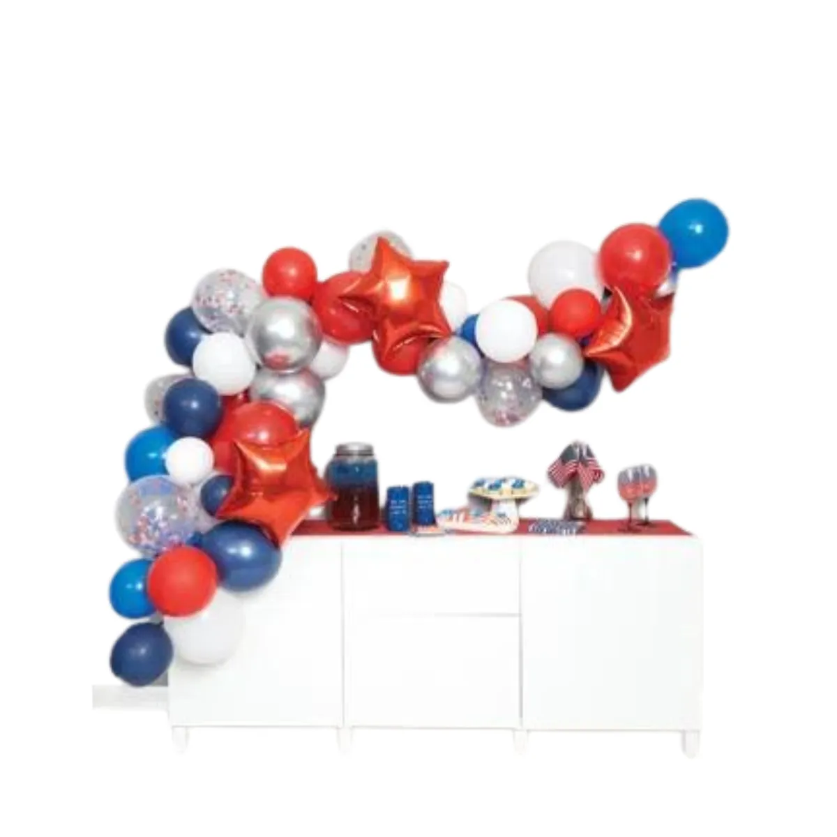 Americana Balloon Arch