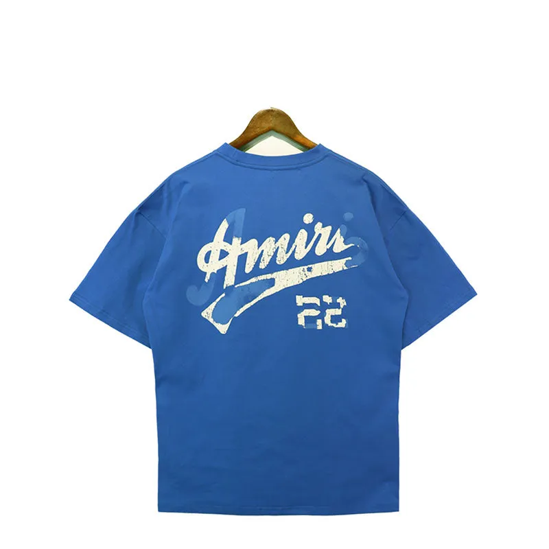 AMIRI '22' Blue T-Shirt