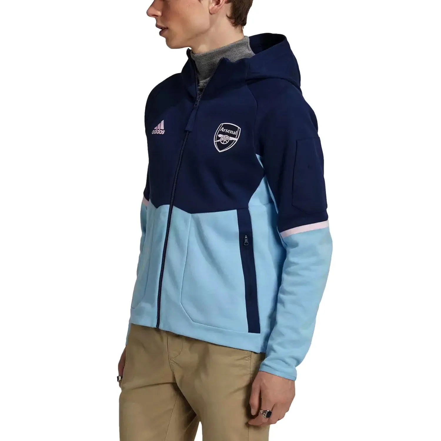 Arsenal FC pre-match EU presentation jacket 2022/23 - Adidas