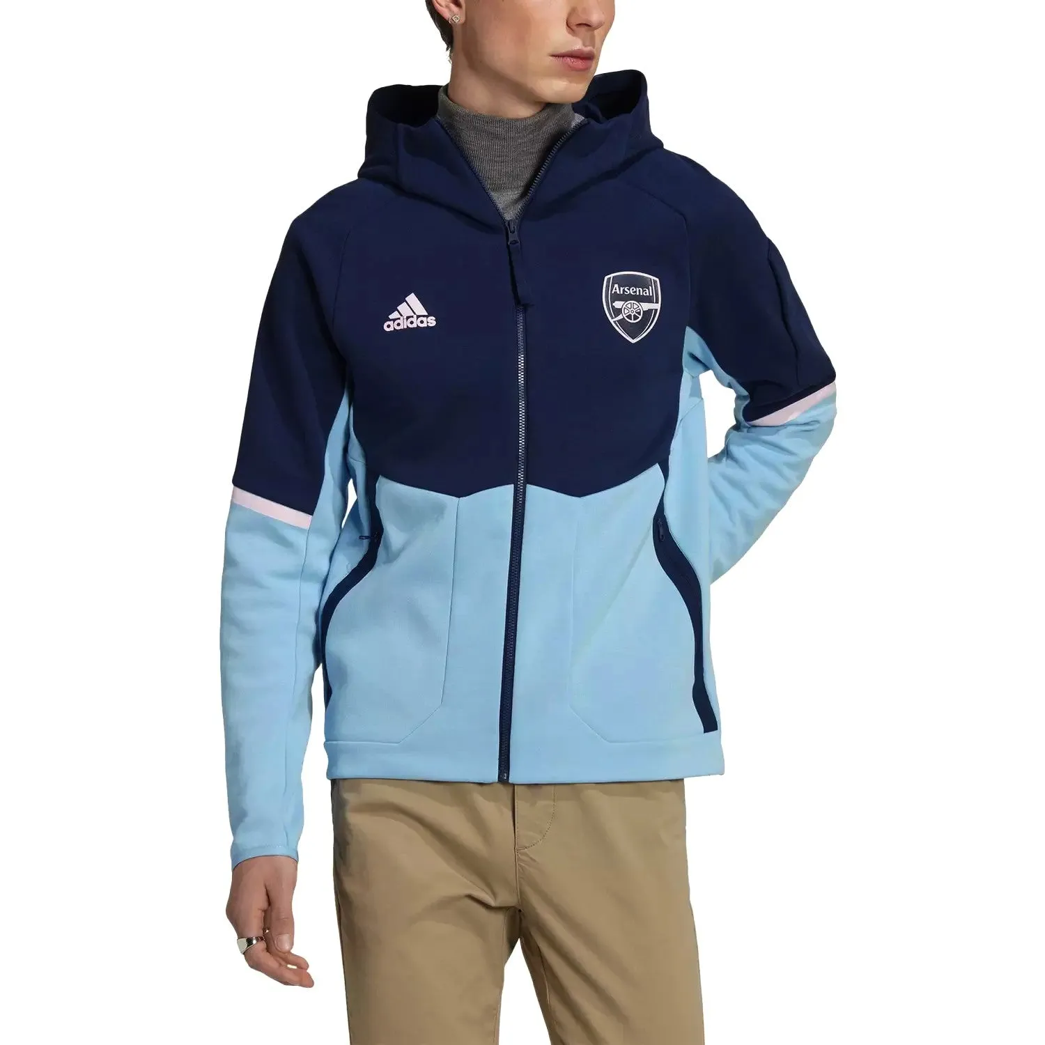 Arsenal FC pre-match EU presentation jacket 2022/23 - Adidas