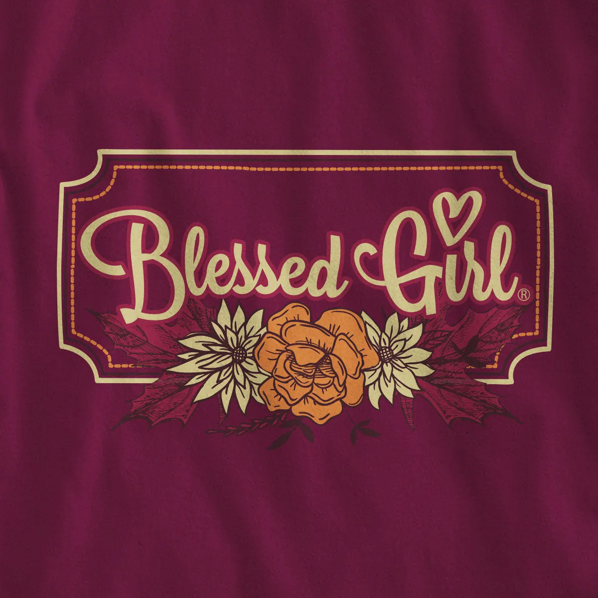 Blessed Girl Womens Long Sleeve T-Shirt Life Is What You Bake It