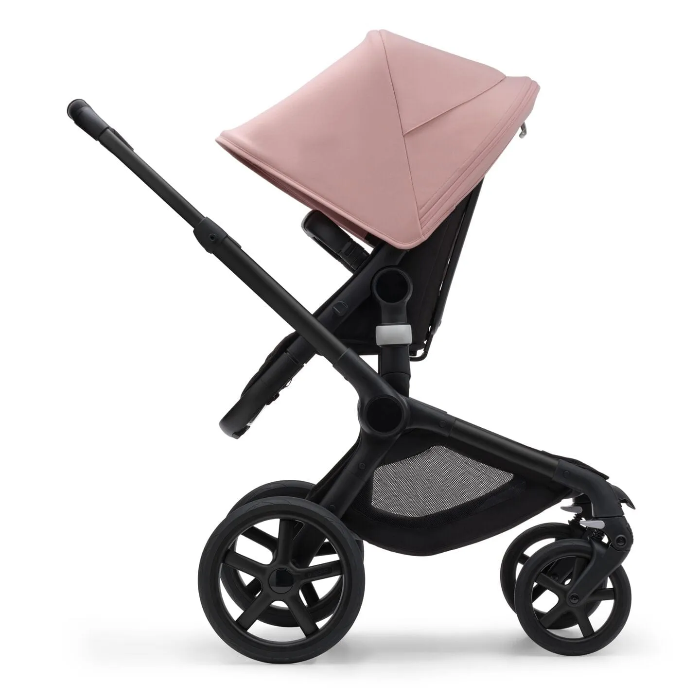 Bugaboo Fox 5, Cloud T Ultimate Travel System - Black/Midnight Black/Morning Pink