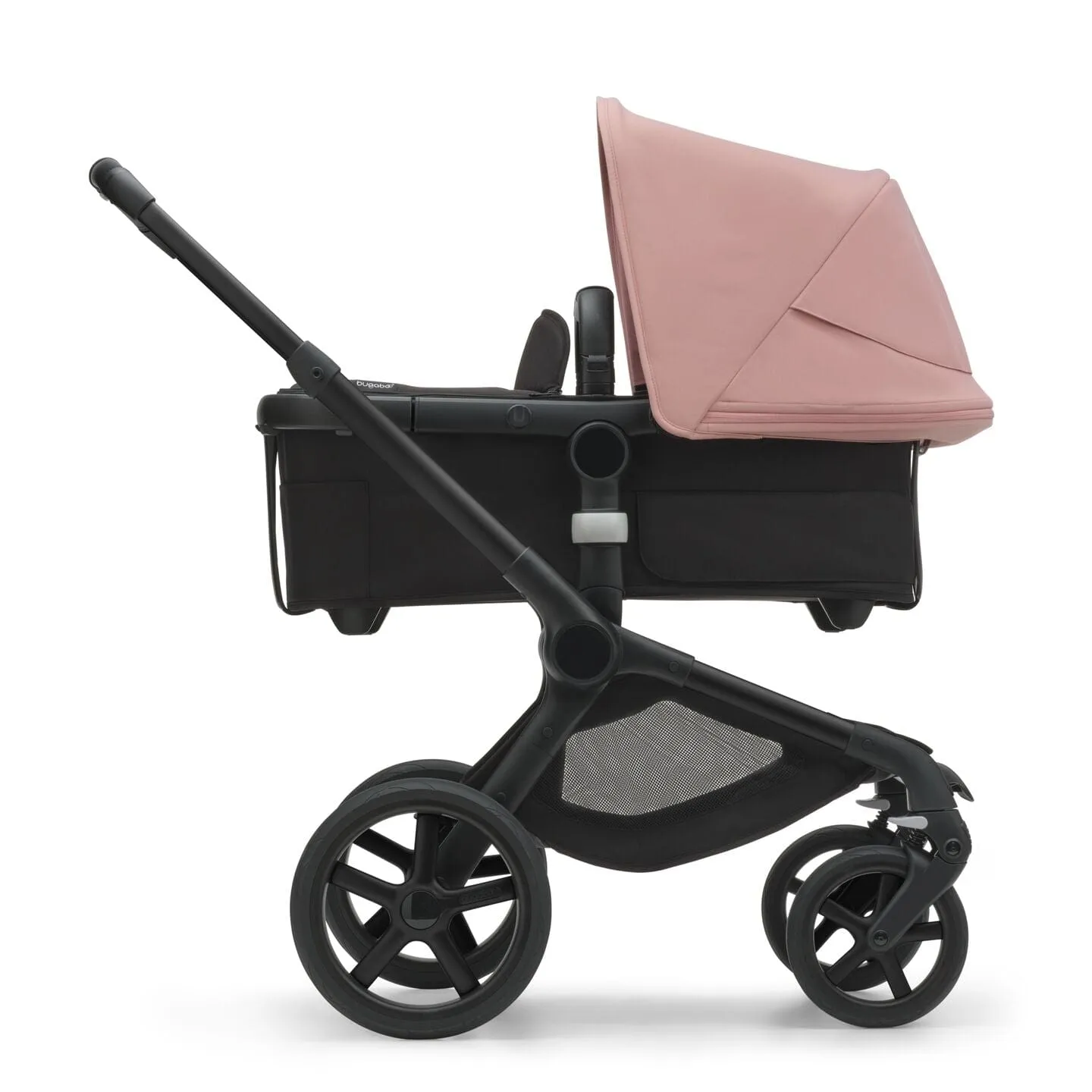 Bugaboo Fox 5, Cloud T Ultimate Travel System - Black/Midnight Black/Morning Pink