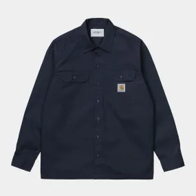 Carhartt WIP - Master Shirt - Dark Navy