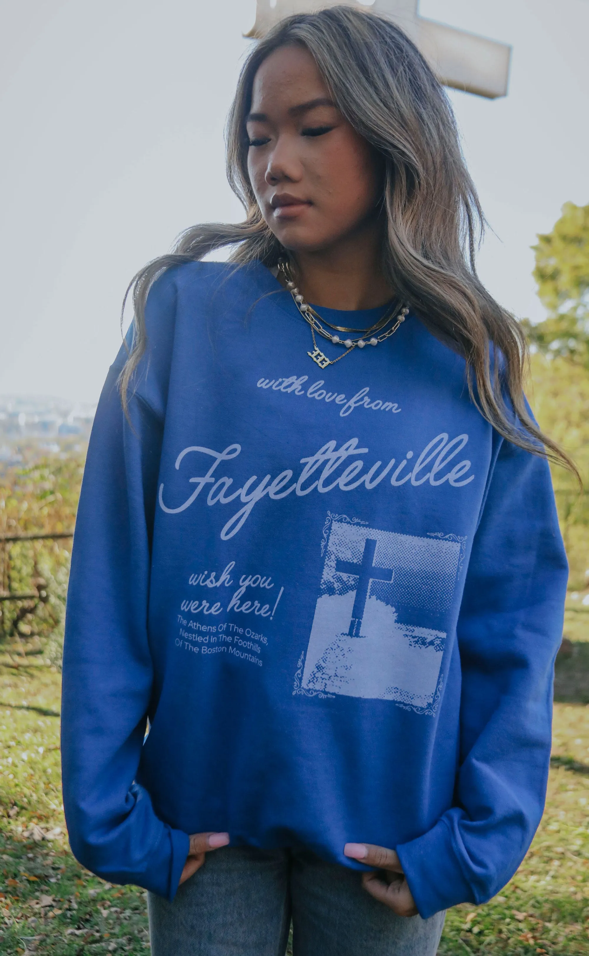 charlie southern: with love from fayetteville sweatshirt