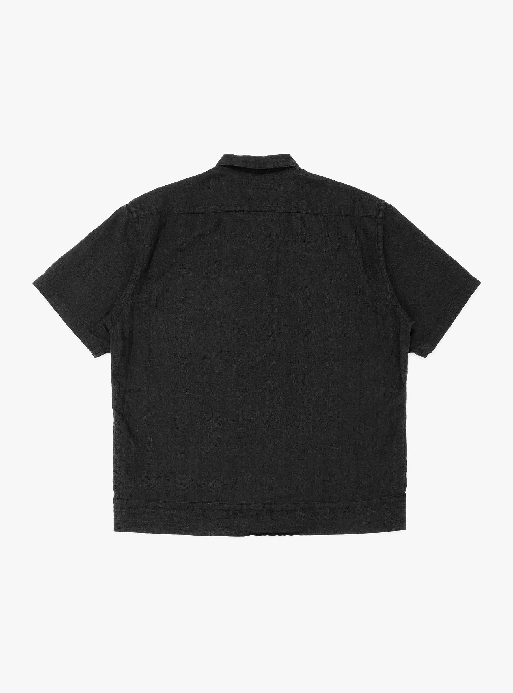 Claude Short Sleeve Shirt Sumi Black