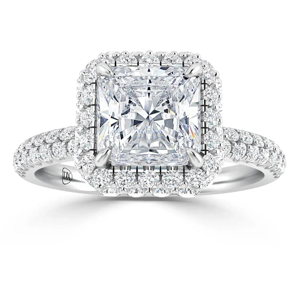 Claudia - 18ct White Gold - Radiant