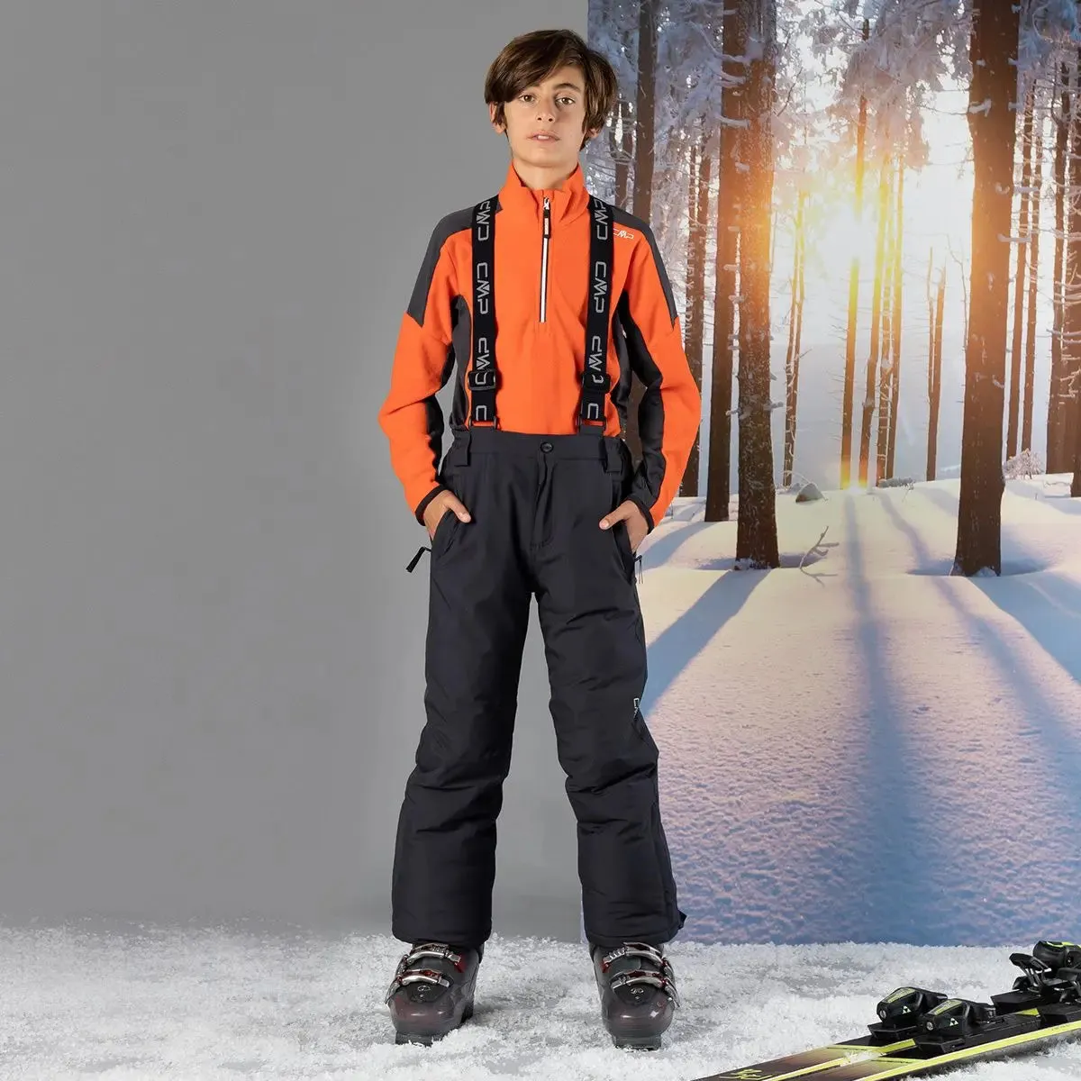 CMP Salopette Clima Protect in twill - Sci Kid Unisex