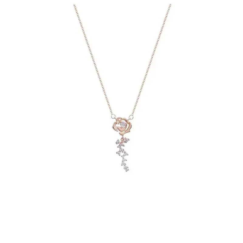 Diamond Rose Necklace LIN90