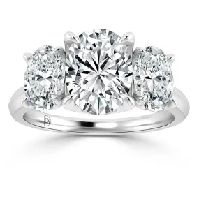 Emily - 18ct White Gold - Oval