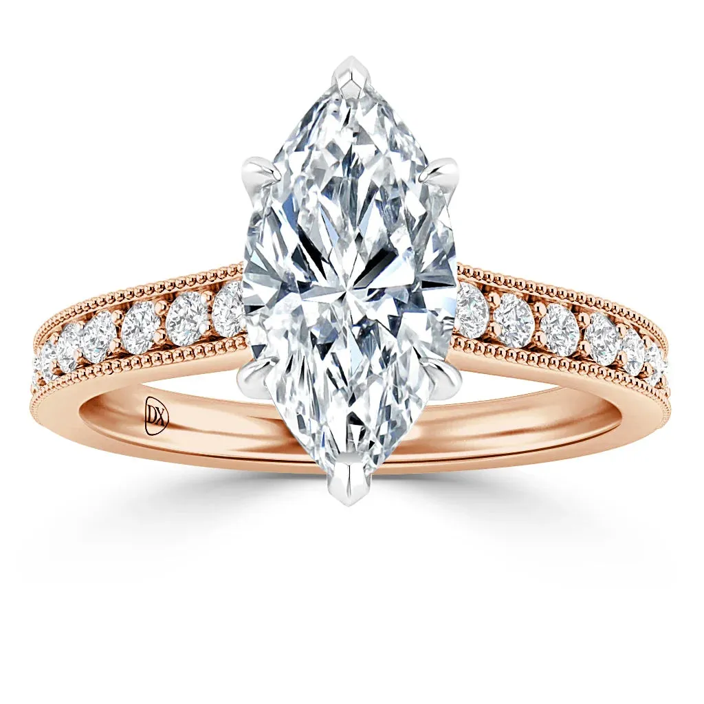 Emma - 18ct Rose Gold - Marquise