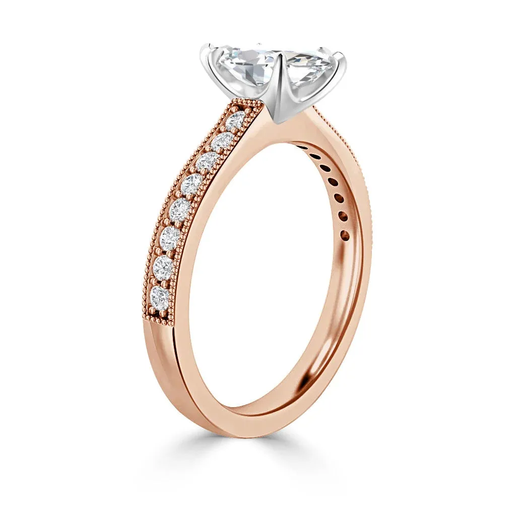 Emma - 18ct Rose Gold - Marquise