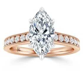 Emma - 18ct Rose Gold - Marquise