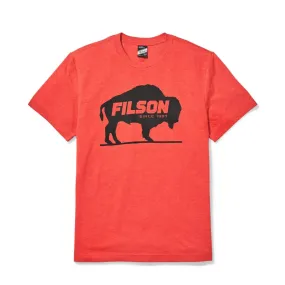 Filson Buckshot T-Shirt Cardinal Red