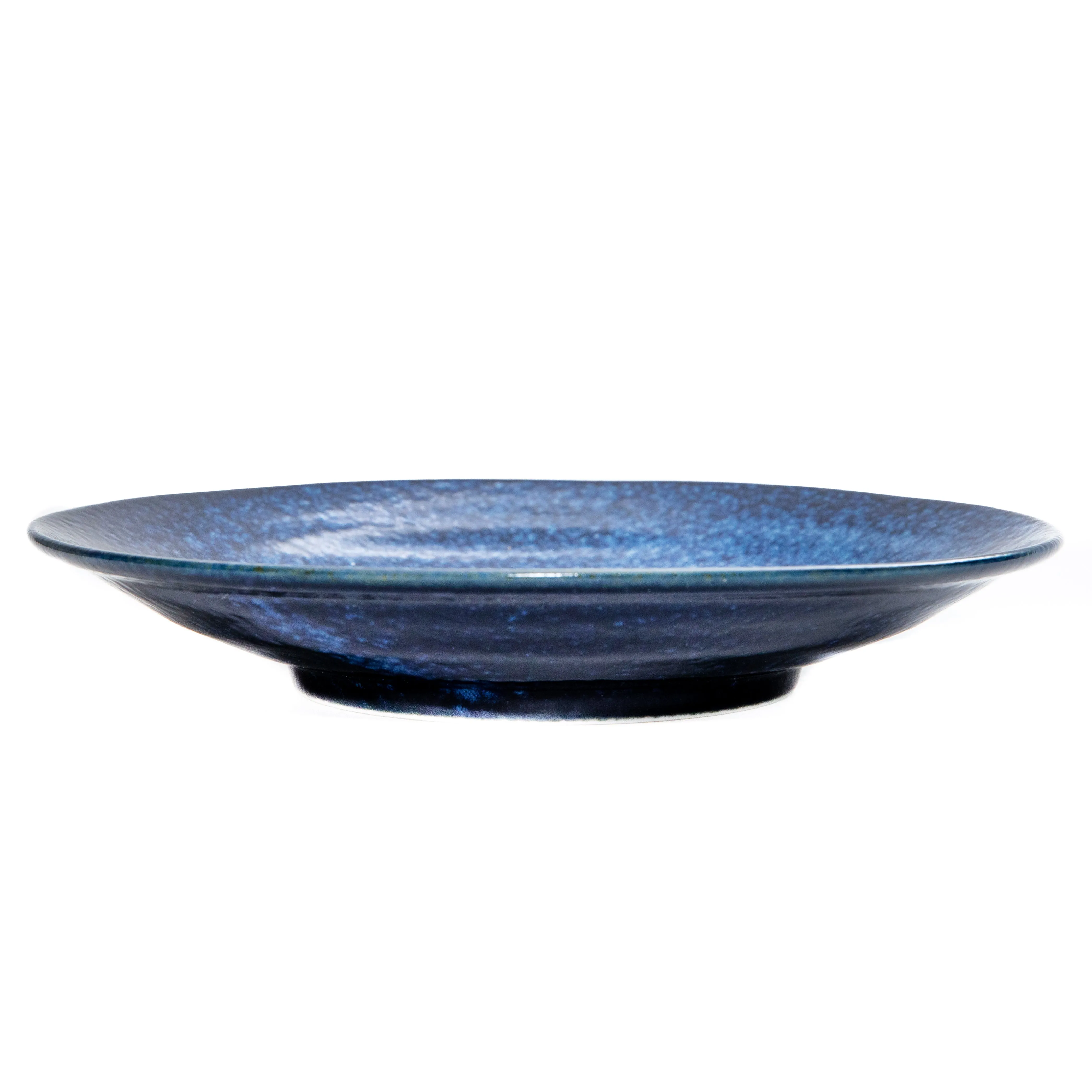 Japanese Lightweight Navy Blue Porcelain Plate