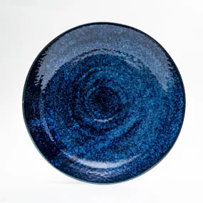 Japanese Lightweight Navy Blue Porcelain Plate