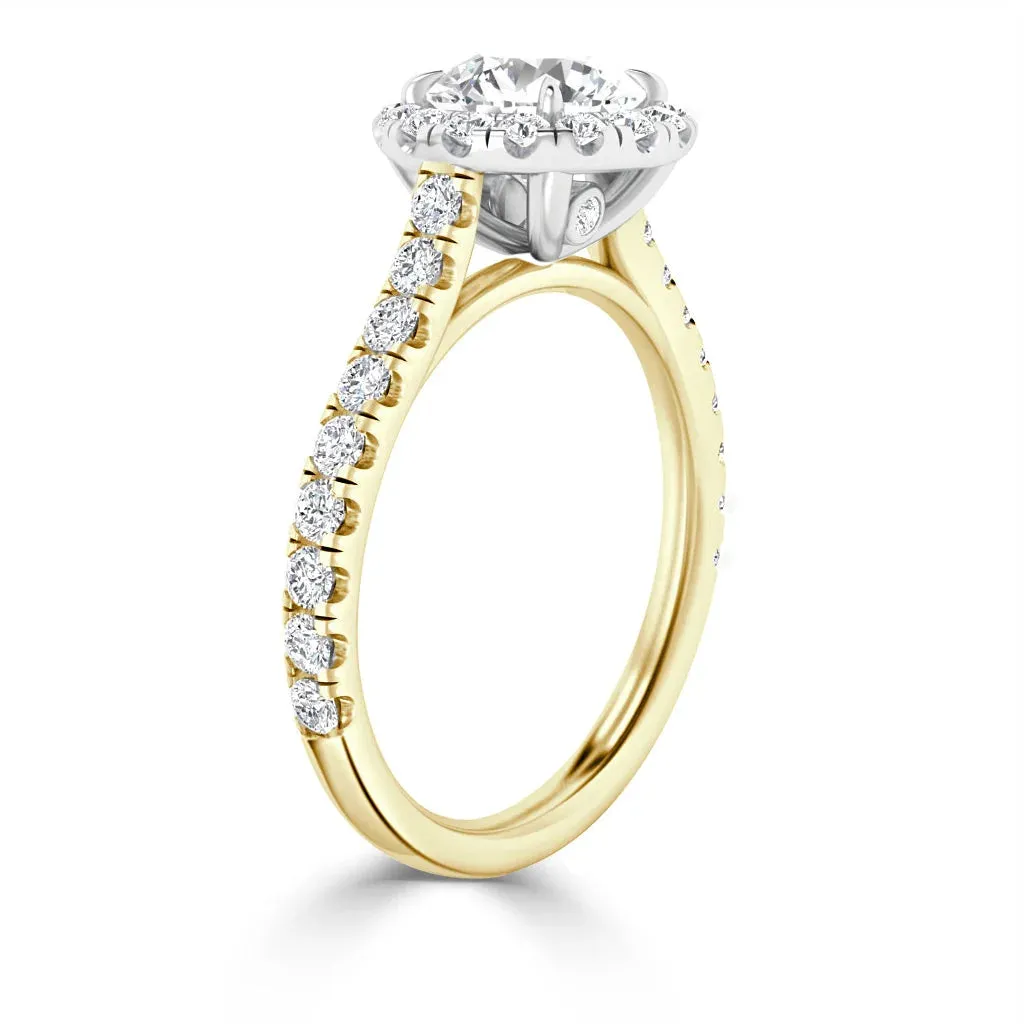 Jasmine - 18ct Yellow Gold - Round