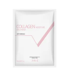 JNN-II JNN2 Collagen Moisture Skincare Daily Mask 10 Sheets Anti Wrinkles Skin Elasticity