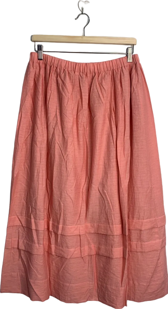 Jovonna London AVEENA Pink Midi Skirt UK XL