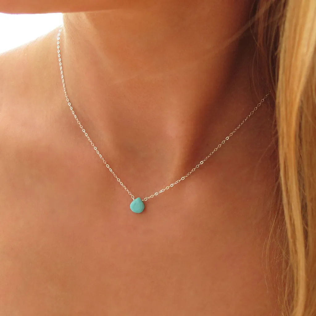 Limited Availability - Turquoise Short Pendant