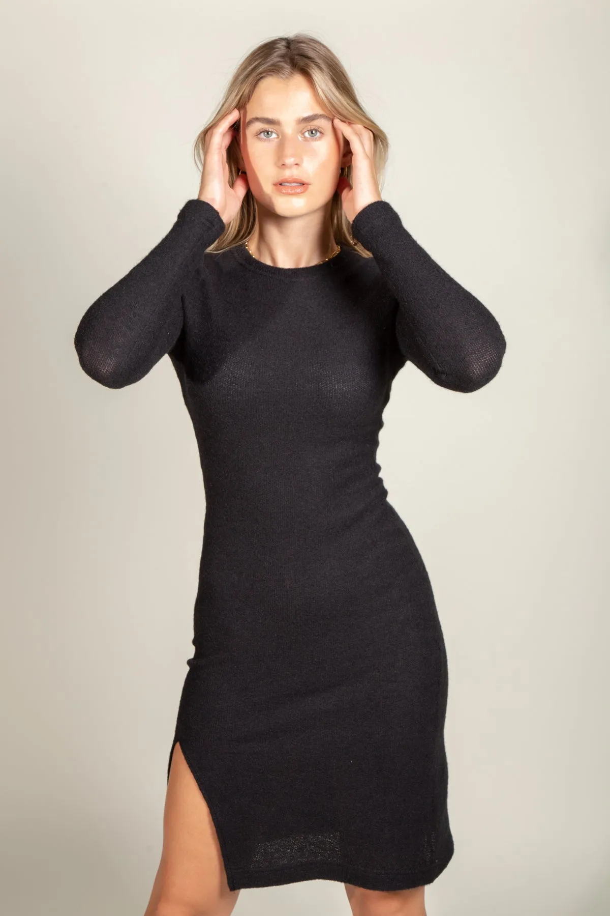 Marilyn Soft Knit Sweater Dress