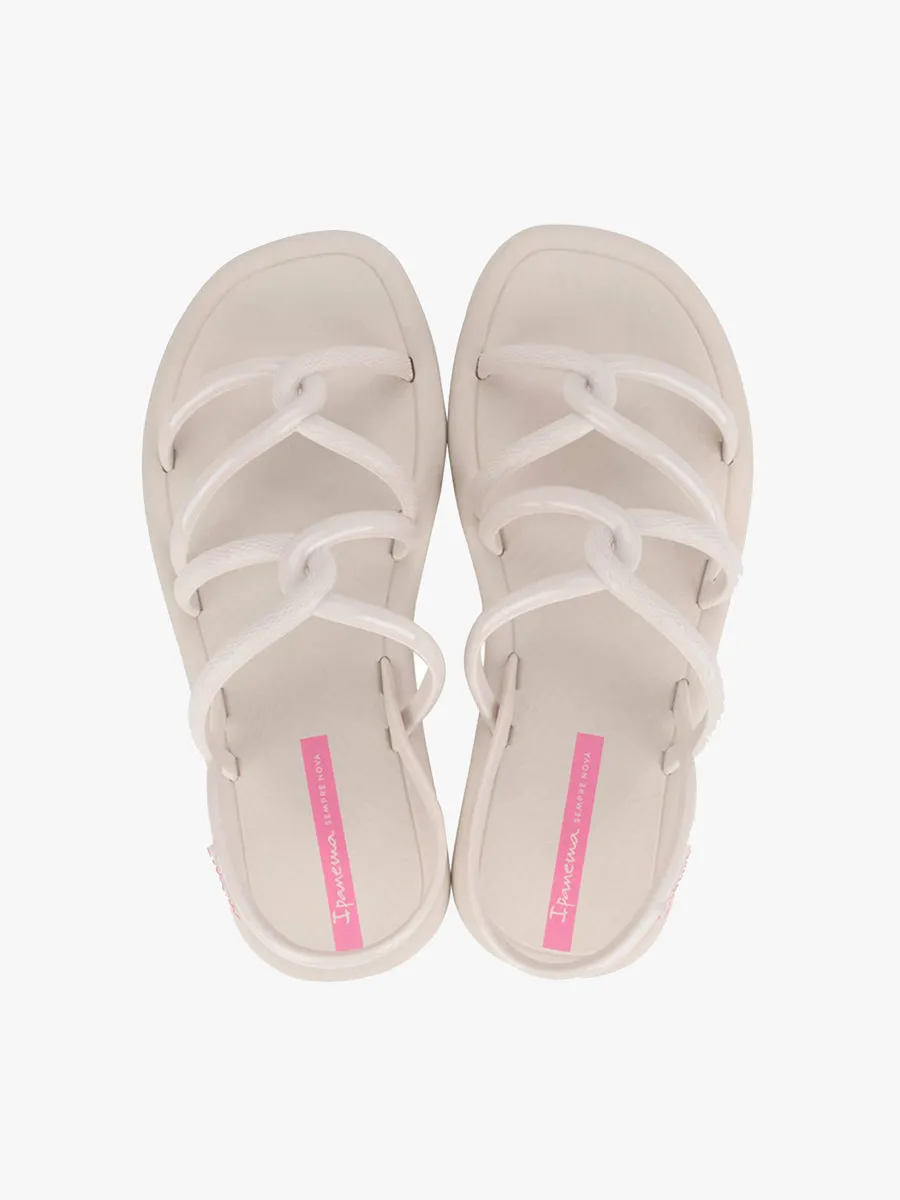 Meu Sol Sandal - Beige/pink