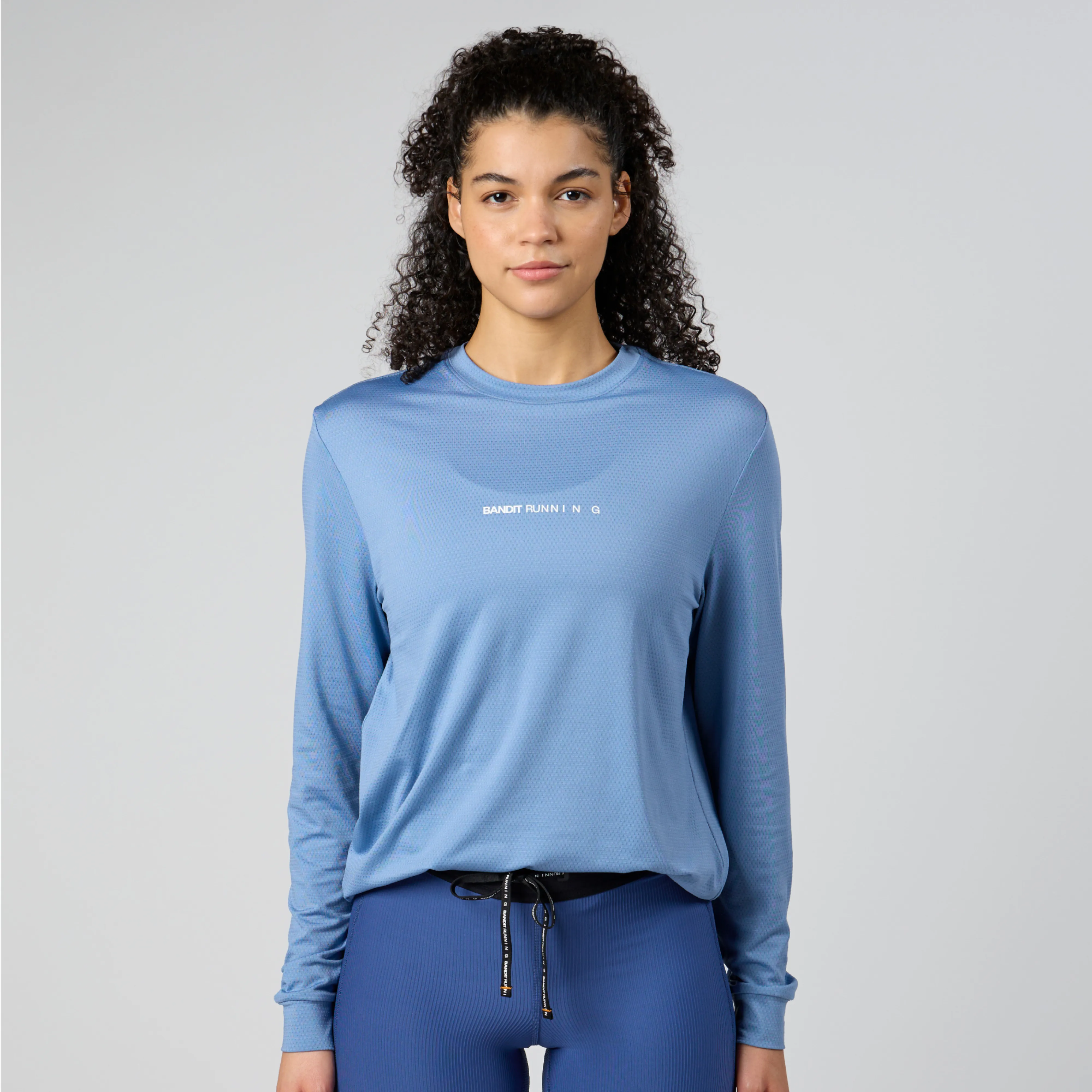 Micromesh™ Performance Long Sleeve Tee - Unisex, Skyline