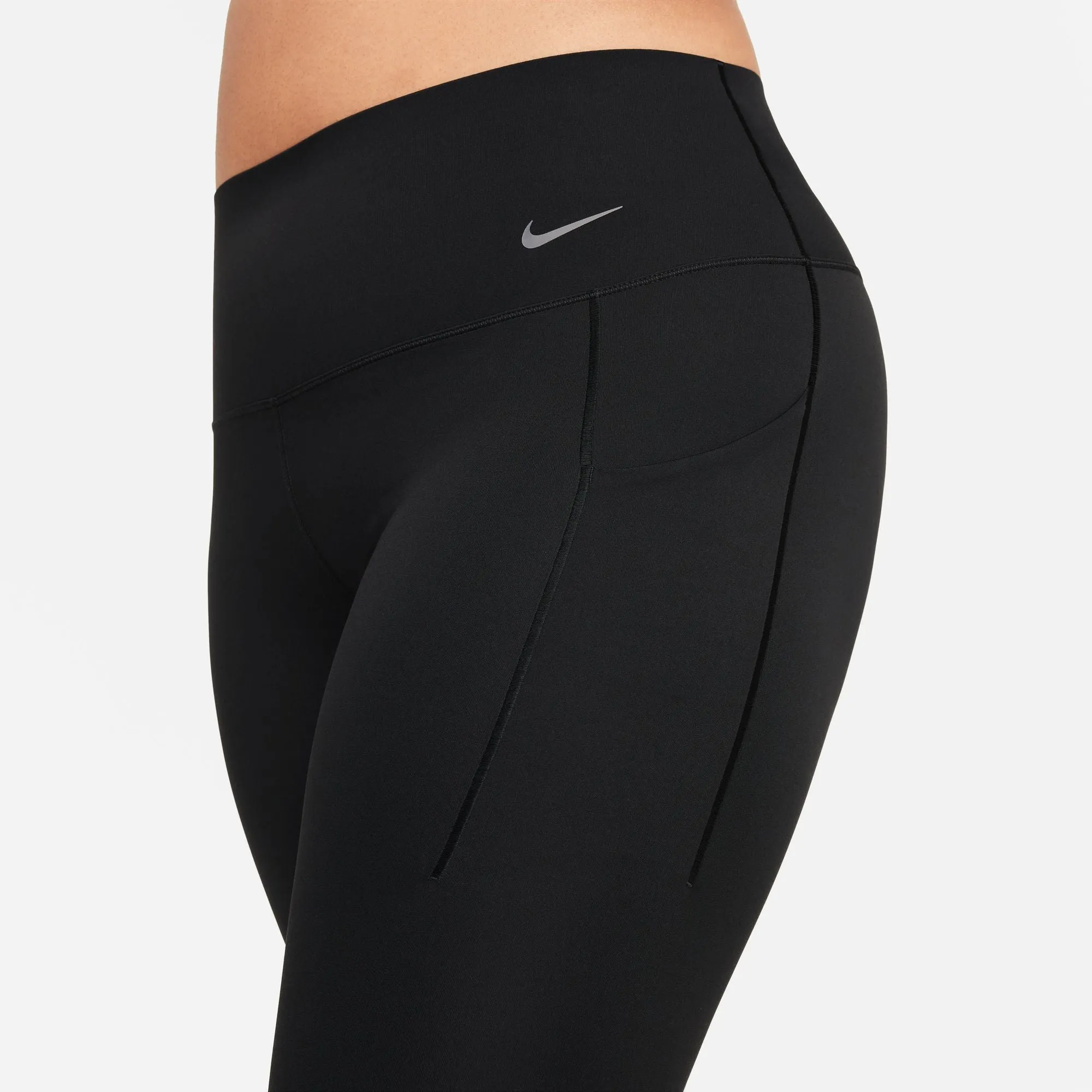 Nike Women's Universa Medium-Support High-Waisted 7/8 Leggings Black