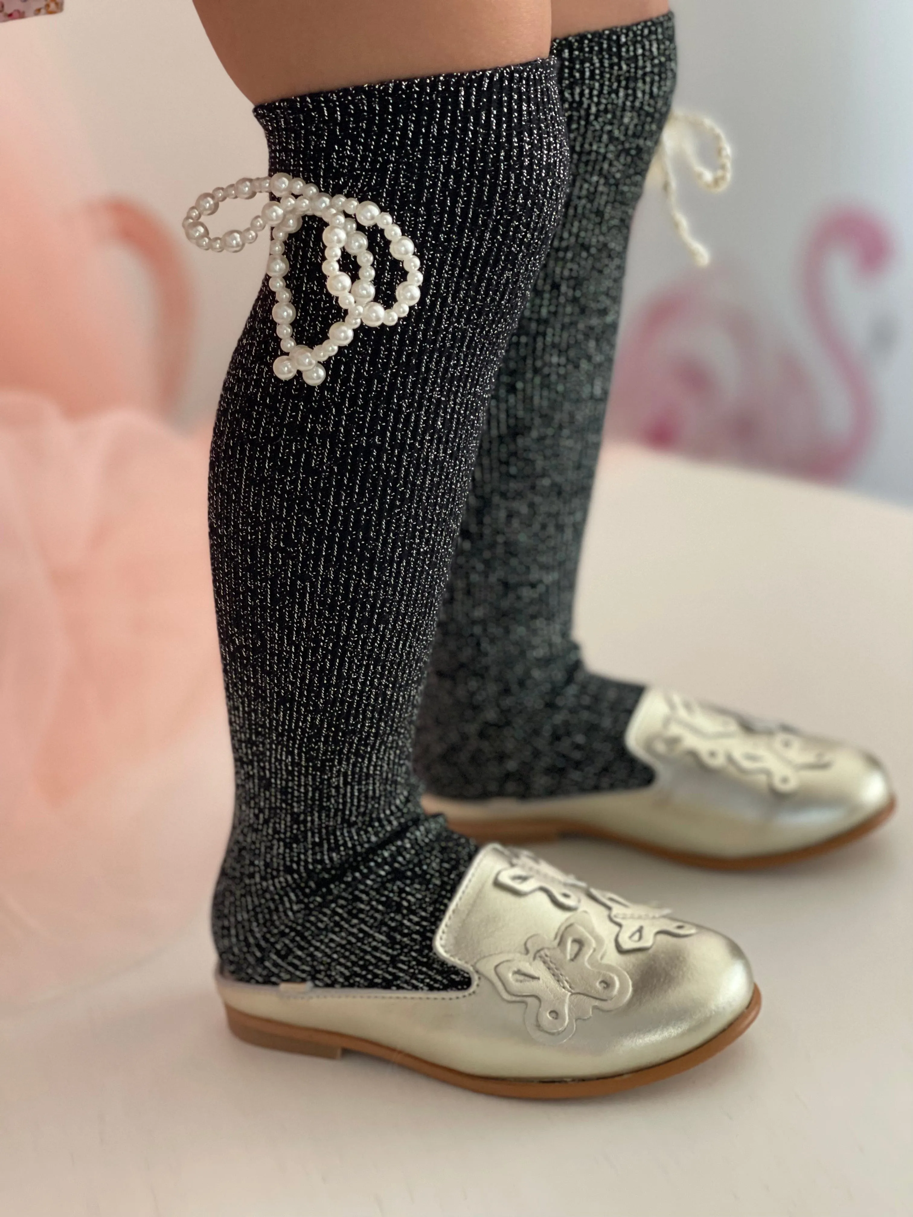 Perla Shimmer Socks