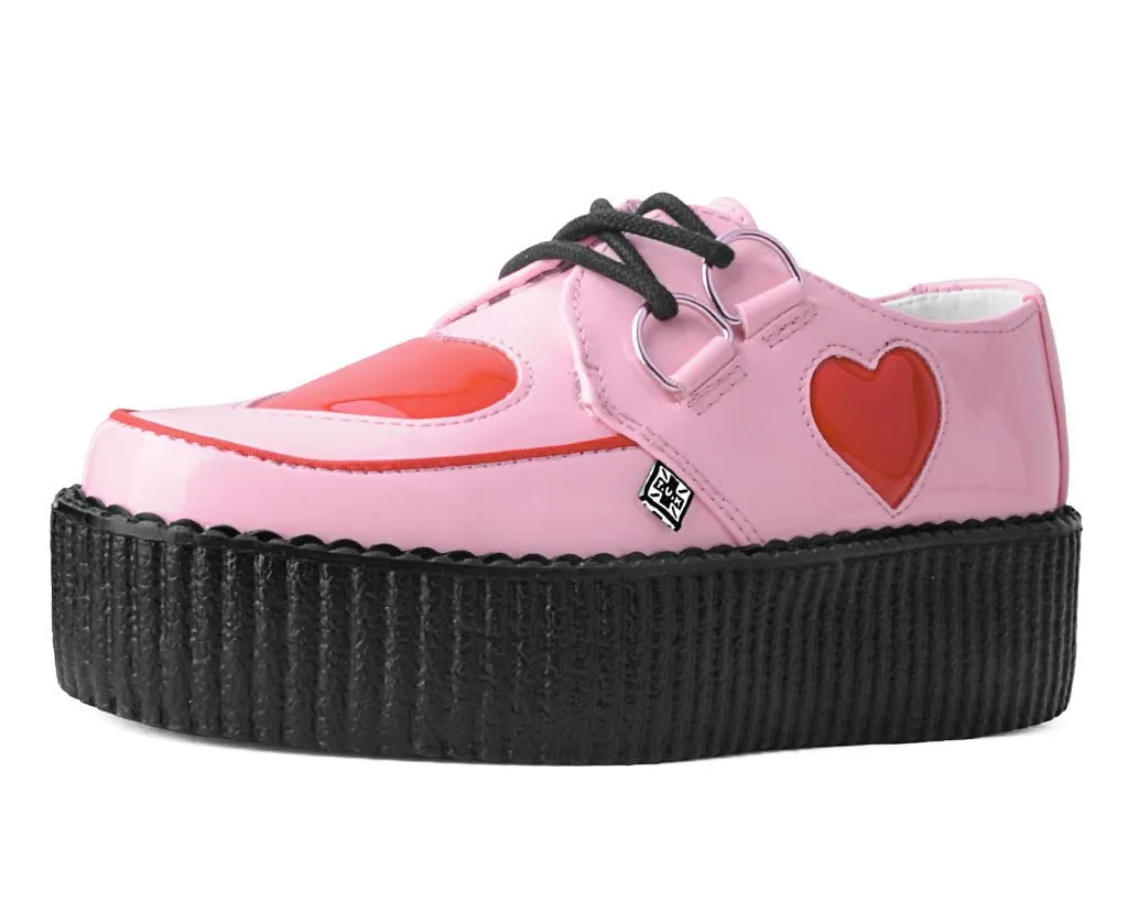 Pink & Red Heart Viva Mondo Creeper