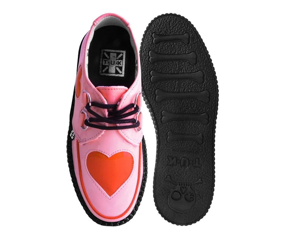 Pink & Red Heart Viva Mondo Creeper