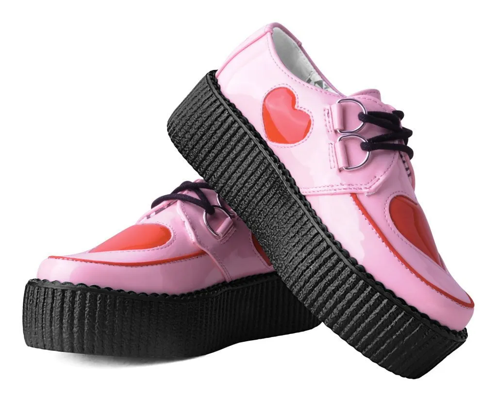 Pink & Red Heart Viva Mondo Creeper