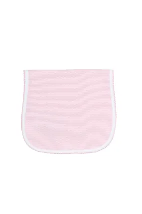 Pink Bubble Burp Cloth