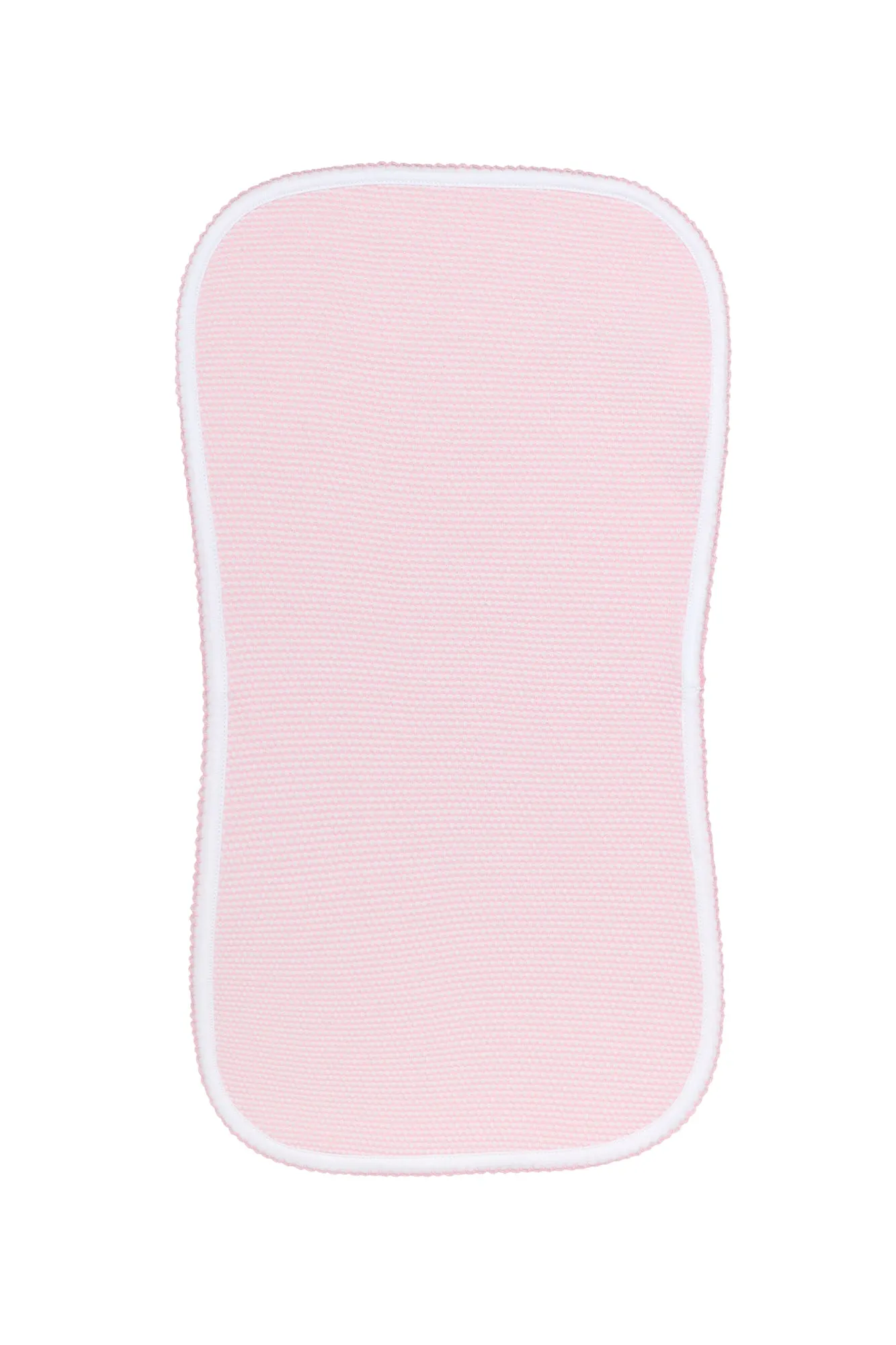 Pink Bubble Burp Cloth