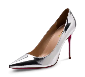 Pointed Toe Pink Sole High Heel Pumps