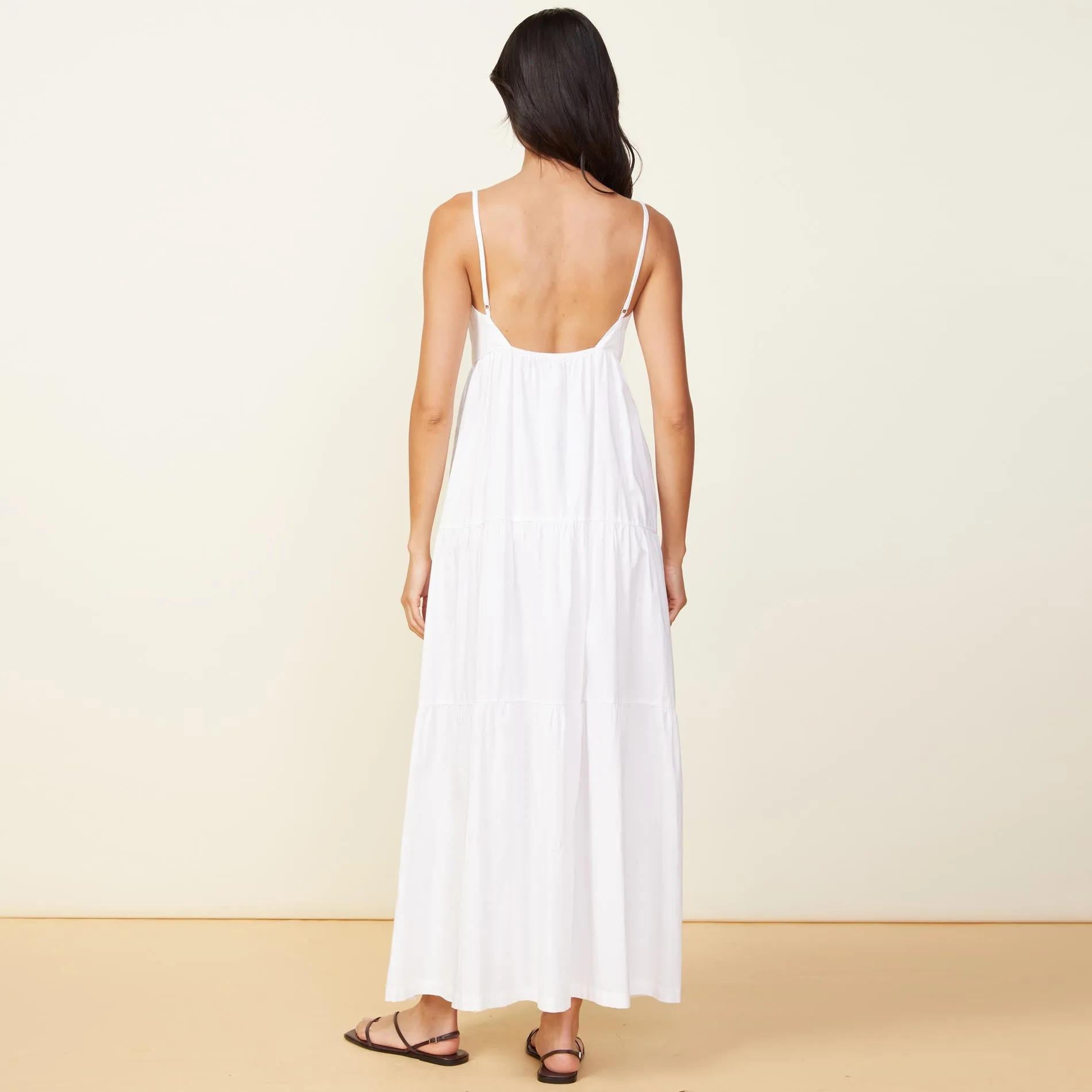 Poplin Maxi Dress