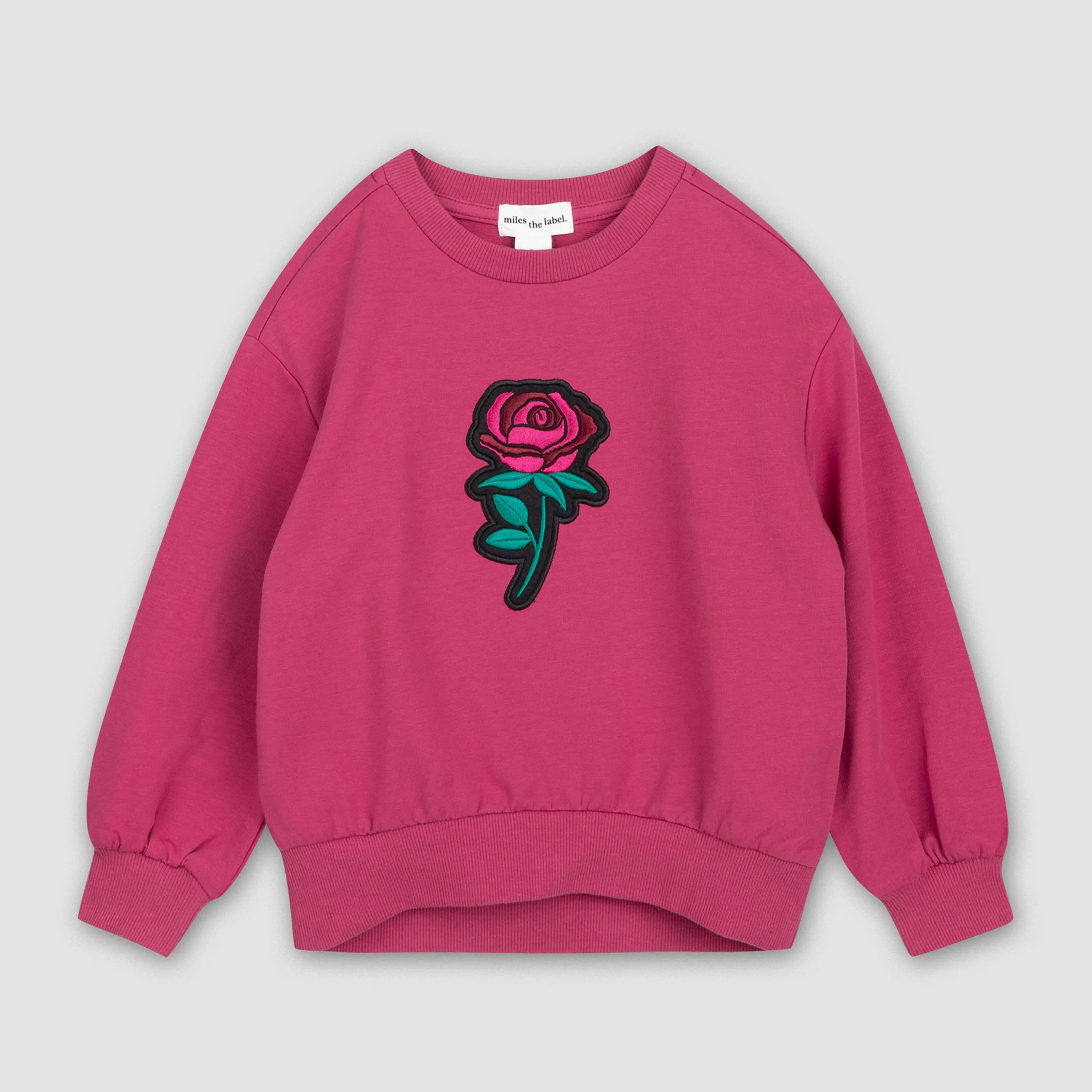 Rose on Magenta Sweatshirt