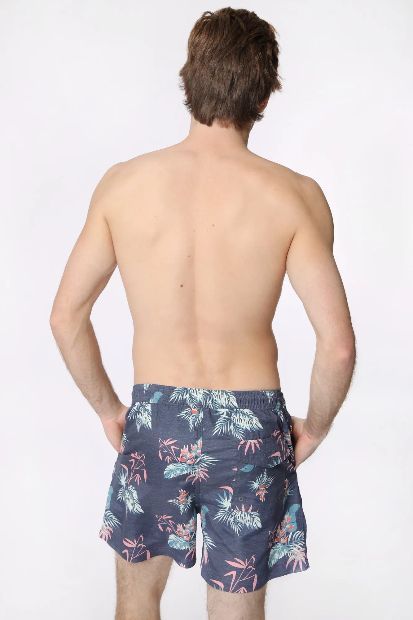 Short de Plage Imprimé Amnesia Homme