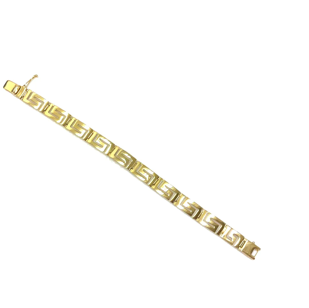 Sleek Ariadne 14K Gold Bracelet