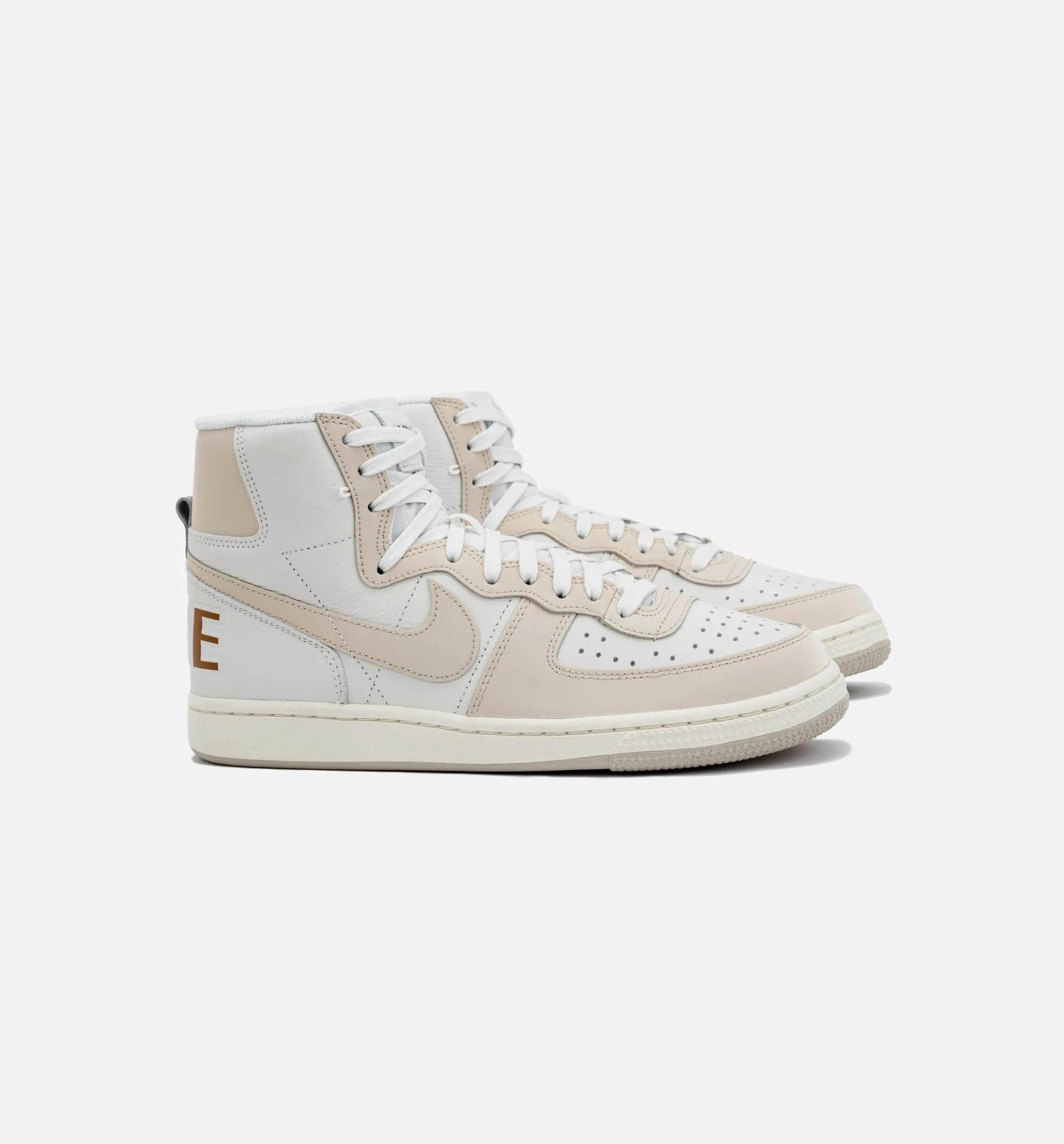 Terminator High Be True Mens Lifestyle Shoe - Beige/White