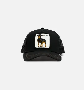 The Baddest Boy Trucker Mens Hat - Black