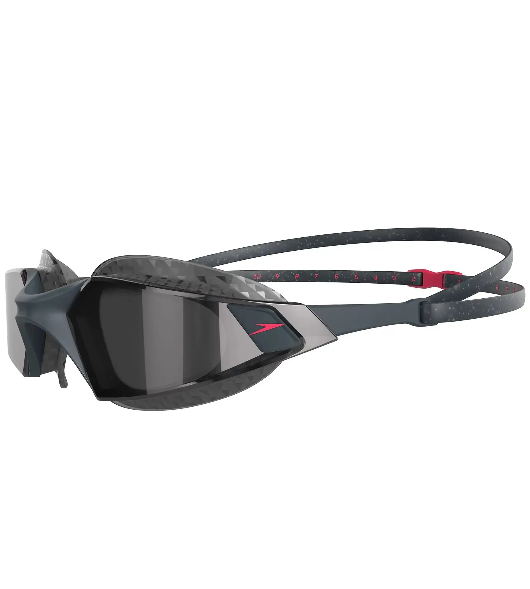 Unisex Adult Aquapulse Pro Smoke-Lens Swim Goggles - Grey & Smoke