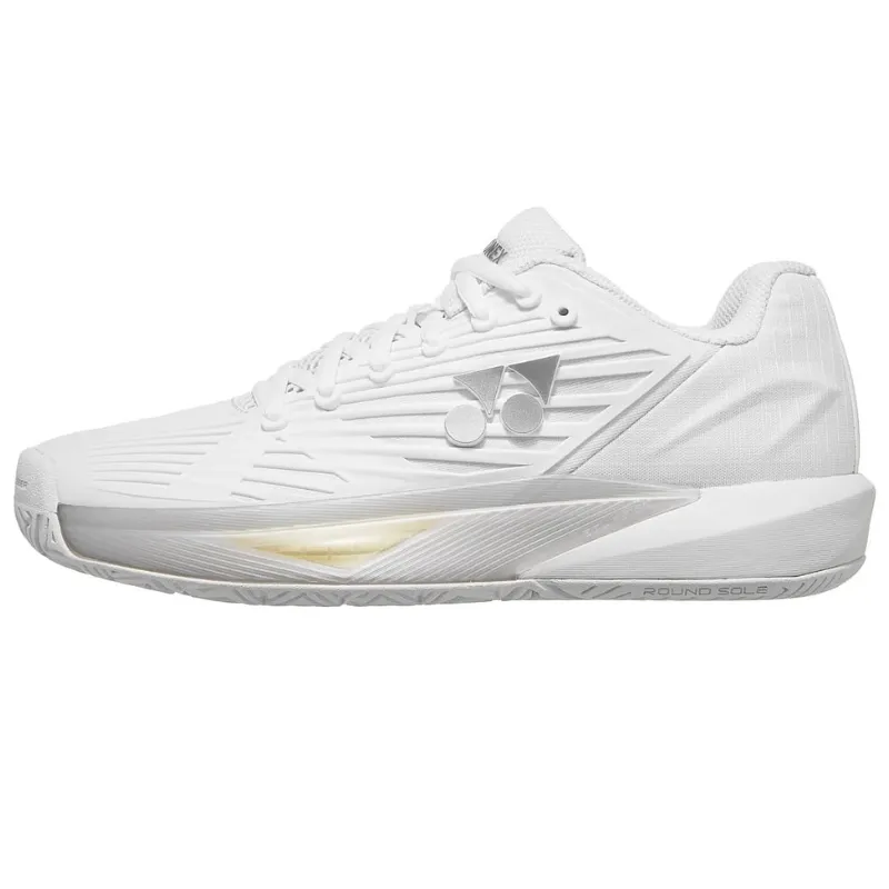 Yonex 2024 Eclipsion 5 Womens All Court Tennis Shoes - White/Cyan